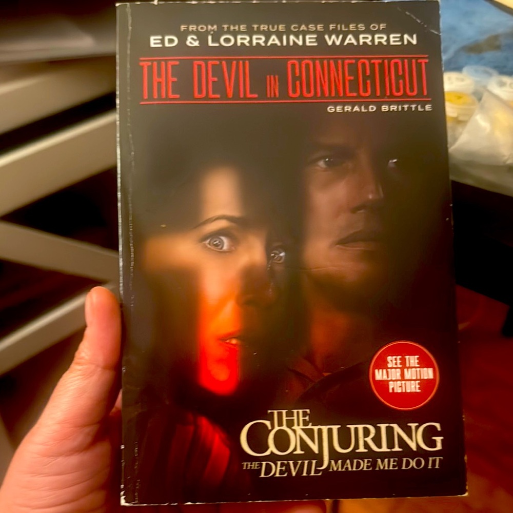 The Conjuring Book with Dramatic Cover